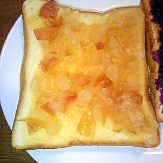 アップルパイのようなりんごジャムトースト